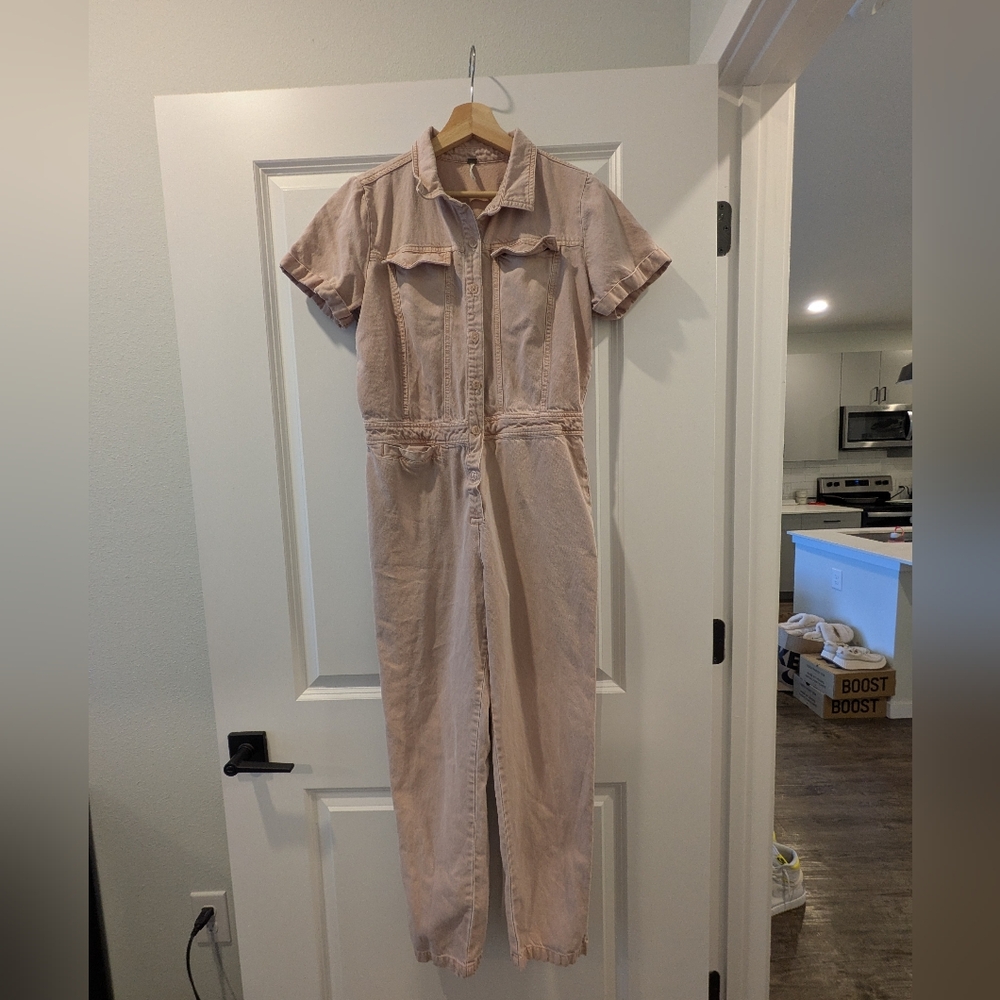 Pink Jumpsuit
